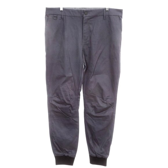 KITH Classics Men’s Cotton Jogger Pants Blue Twill Tapered Size 36 Streetwear - Picture 2 of 12